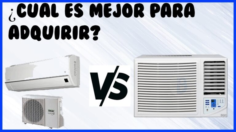 Aire acondicionado de ventana vs portátil: ¿cuál es mejor para ti?
