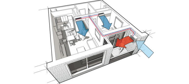 Consideraciones de diseño arquitectónico en la preinstalación para aire acondicionado