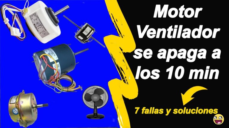 Soluciones para problemas de falla del motor del ventilador en el aire acondicionado
