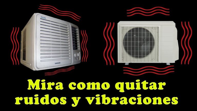 Soluciones para problemas de vibración en el aire acondicionado: Identificación y solución